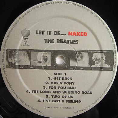 ビートルズのアナログ盤第1回『LET IT BE...NAKED』日英アナログ盤対決！